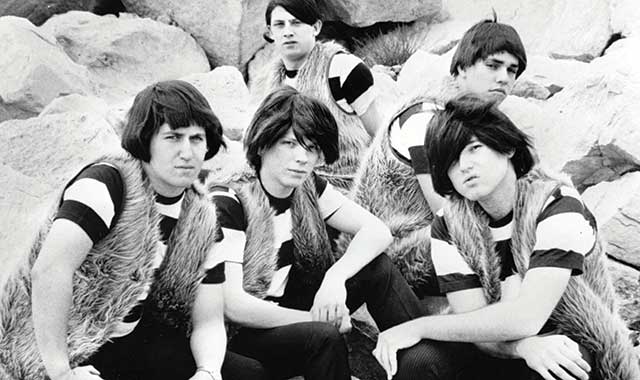 In 1965, this Chicago band, The Cave Dwellers, opened for the Beatles in Comiskey Park. On Aug. 15 in Elmhurst, hear the band’s frontman, Gary Goldberg, talk about being a part of rock and roll history. (Numero Group photo)