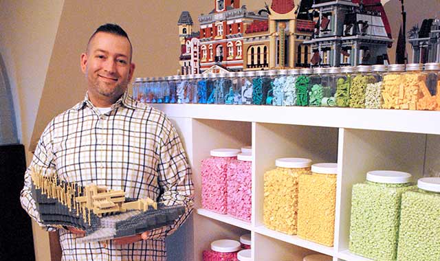 Adam Reed Tucker, co-conceiver and former executive designer for LEGO Architecture series.