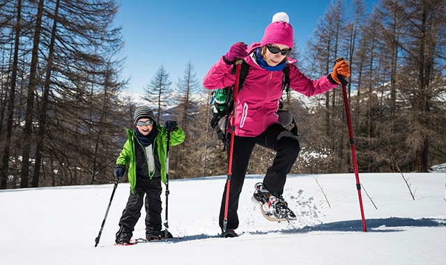 Learn to snowshoe Feb. 7 at Ryerson Woods in Riverwoods, or enjoy a snowshoe hike Feb. 12 at the Old School nature preserve in Mettawa.