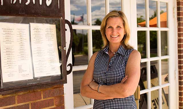 Kathy Cappas opened Epicure Bistro in Barrington last year, occupying the spot formerly held by Barrington Country Bistro. (Samantha Ryan photos)